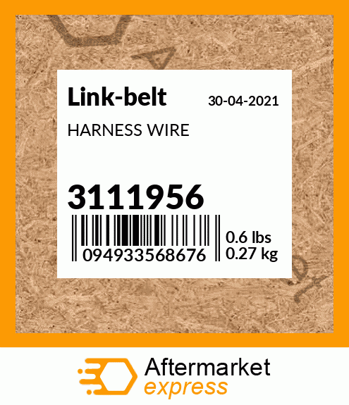 HARNESS WIRE 3111956