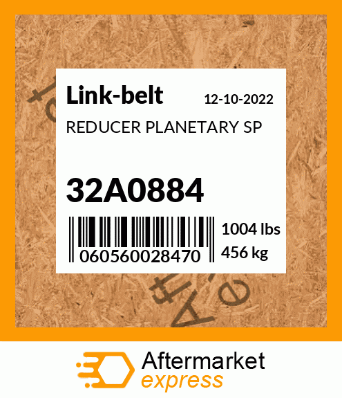 REDUCER PLANETARY SP 32A0884