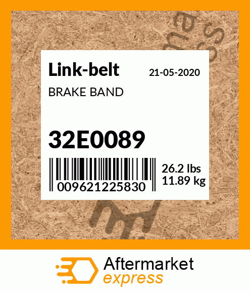 BRAKE BAND 32E0089
