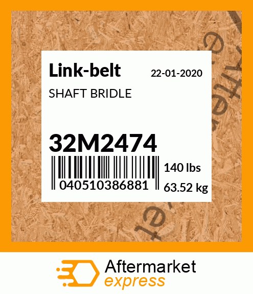 SHAFT BRIDLE 32M2474