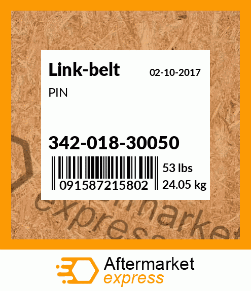 PIN 342-018-30050