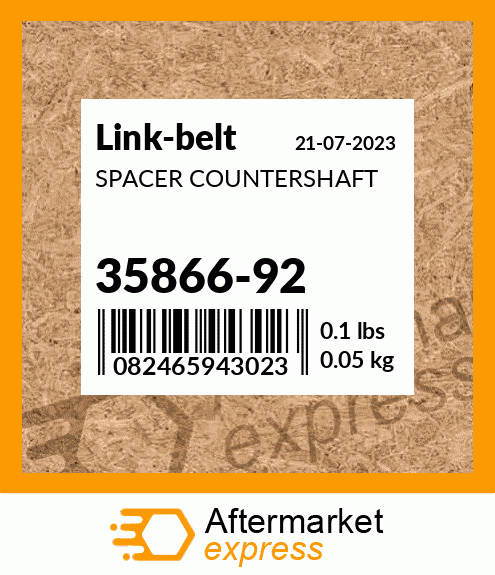 SPACER COUNTERSHAFT 35866-92