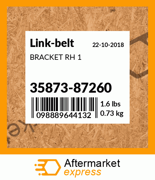 BRACKET RH 1 35873-87260