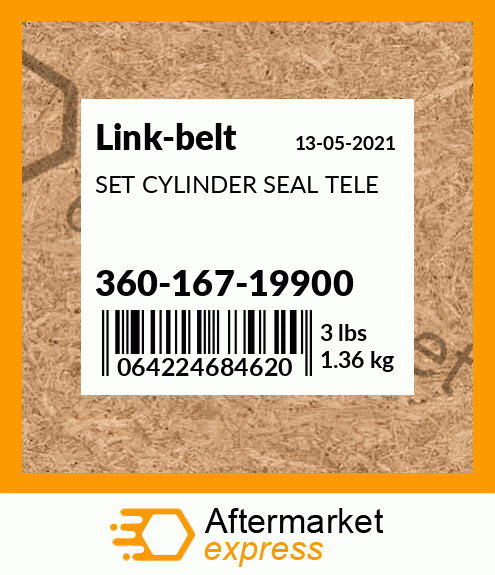 SET CYLINDER SEAL TELE 360-167-19900
