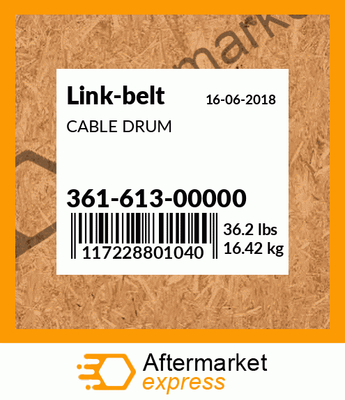 CABLE DRUM 361-613-00000