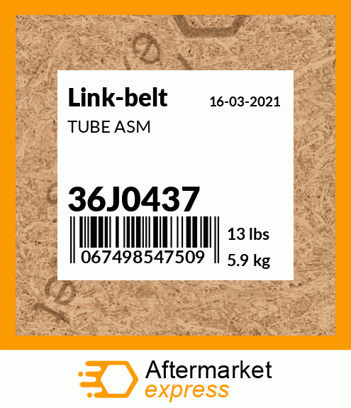 TUBE ASM 36J0437