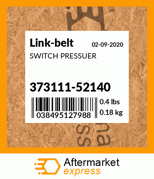 SWITCH PRESSUER 373111-52140