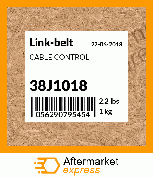 CABLE CONTROL 38J1018