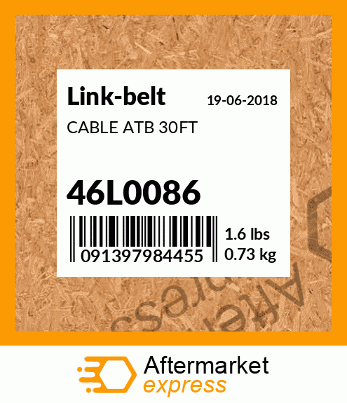 CABLE ATB 30FT 46L0086