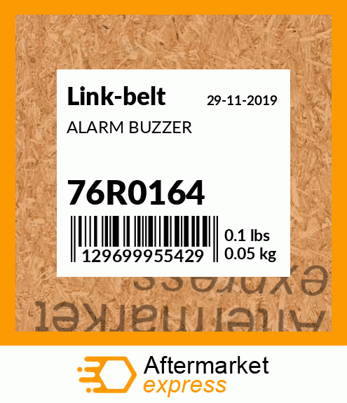 ALARM BUZZER 76R0164