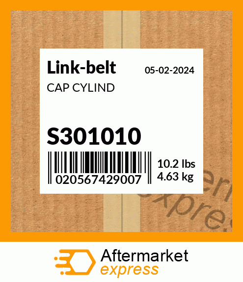 CAP CYLIND S301010