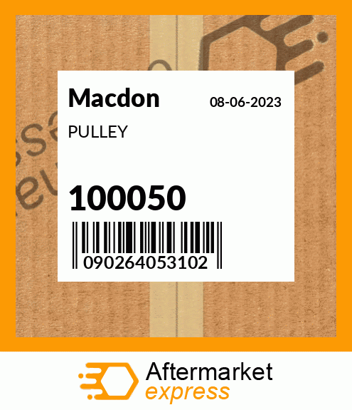 PULLEY 100050