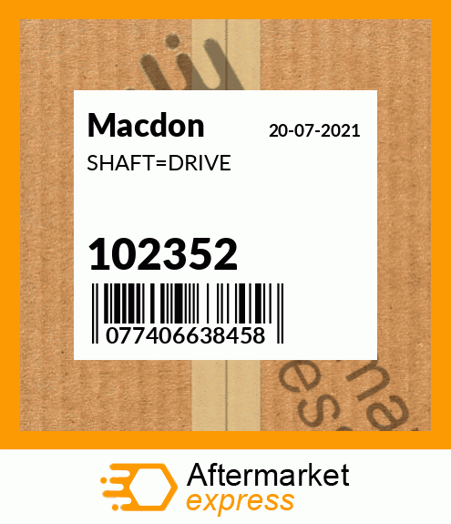 SHAFT_DRIVE 102352