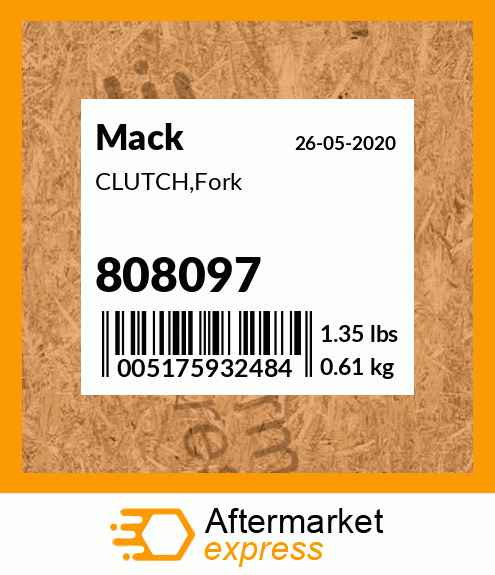 CLUTCH,Fork 808097