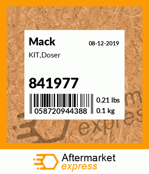 KIT,Doser 841977