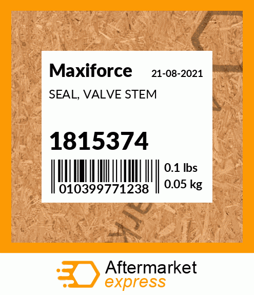 SEAL, VALVE STEM 1815374