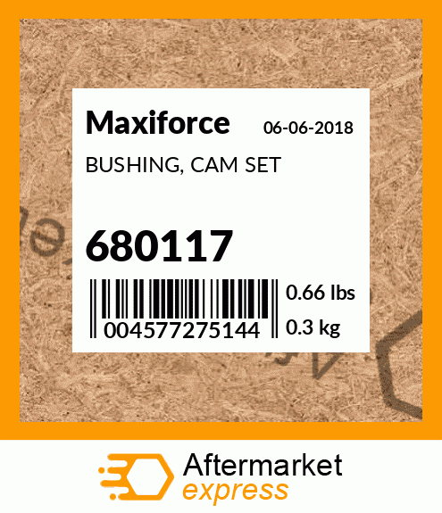 BUSHING, CAM SET 680117