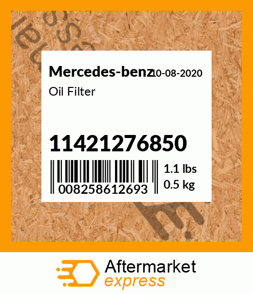 Oil Filter 11421276850