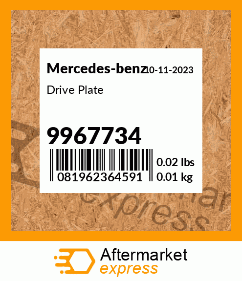 Drive Plate 9967734