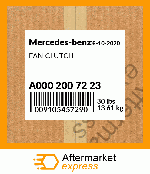 FAN CLUTCH A000 200 72 23