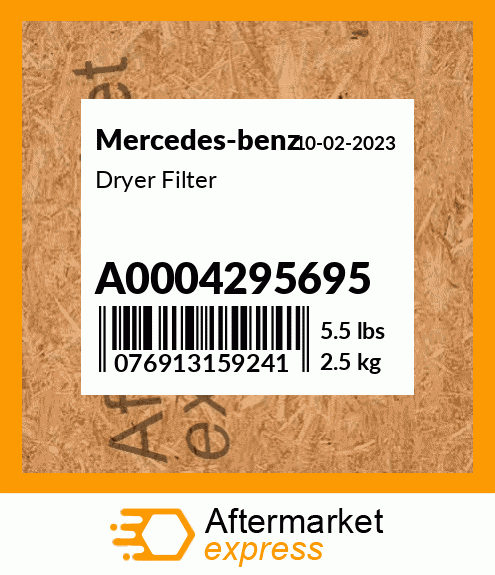 Dryer Filter A0004295695