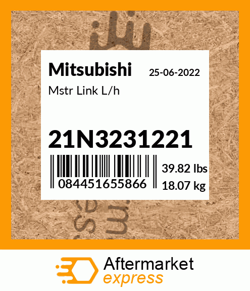 Mstr Link L/h 21N3231221