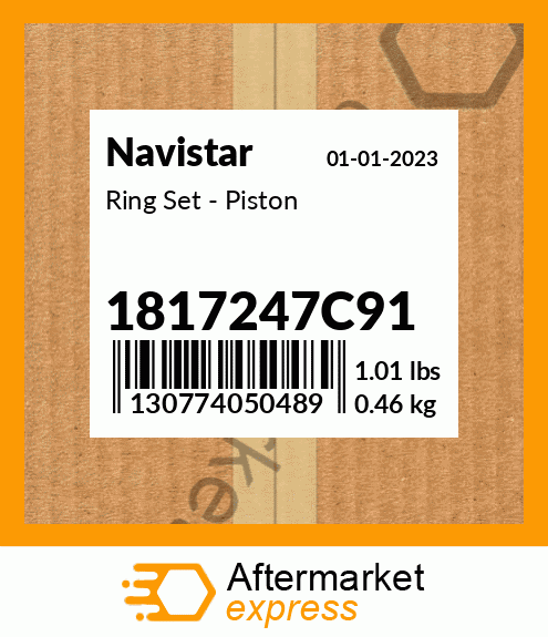 Ring Set - Piston 1817247C91