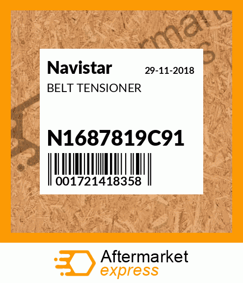 BELT TENSIONER N1687819C91