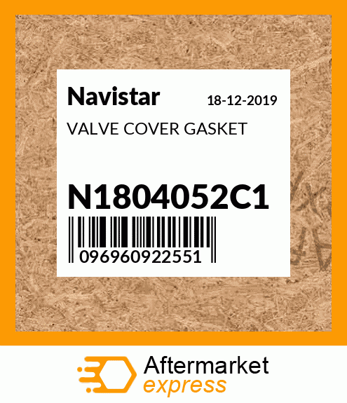 VALVE COVER GASKET N1804052C1
