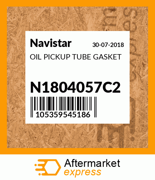 OIL PICKUP TUBE GASKET N1804057C2