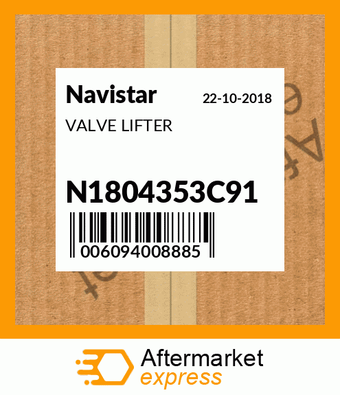VALVE LIFTER N1804353C91