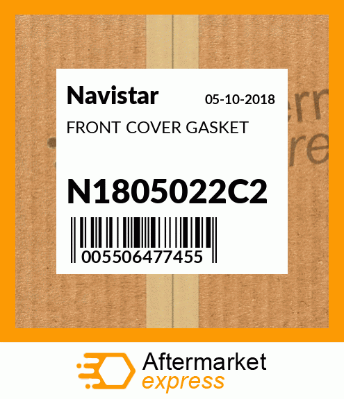 FRONT COVER GASKET N1805022C2