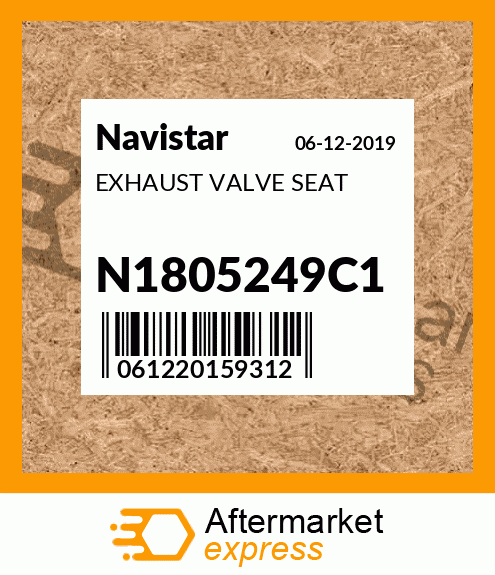 EXHAUST VALVE SEAT N1805249C1