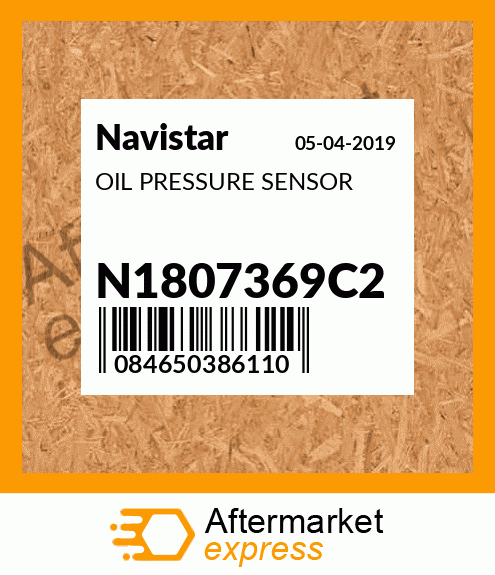 OIL PRESSURE SENSOR N1807369C2