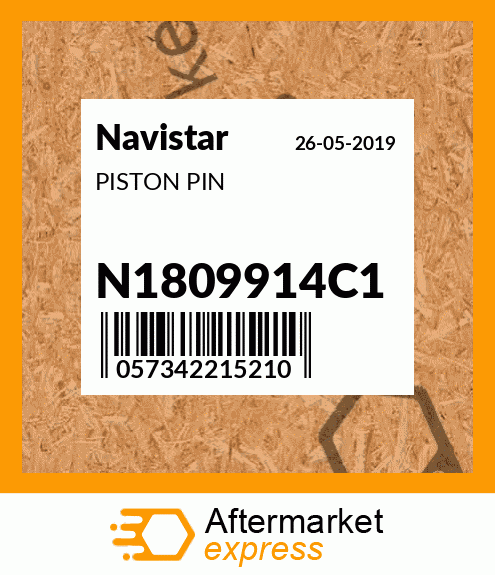 PISTON PIN N1809914C1
