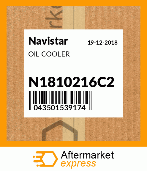 OIL COOLER N1810216C2