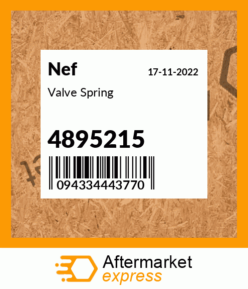 Valve Spring 4895215