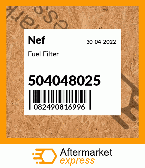 Fuel Filter 504048025