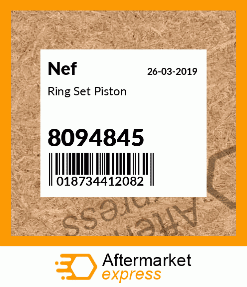Ring Set Piston 8094845