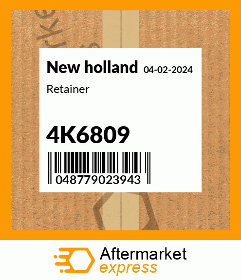 Retainer 4K6809
