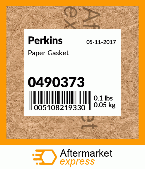 Paper Gasket 0490373