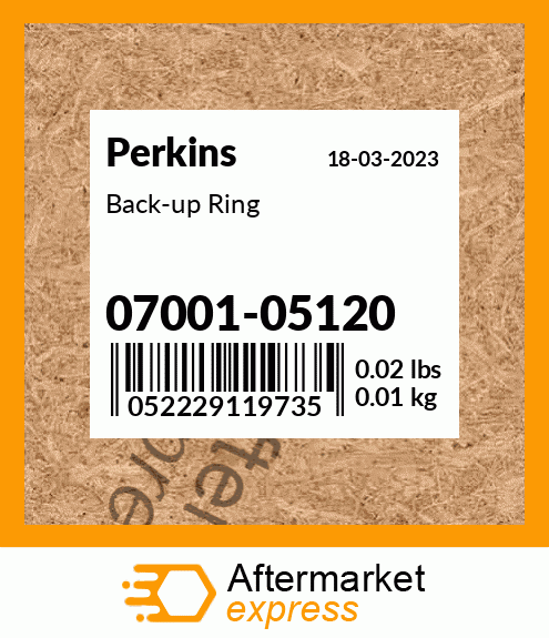 Back-up Ring 07001-05120