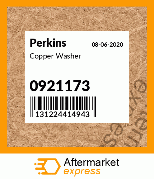 Copper Washer 0921173