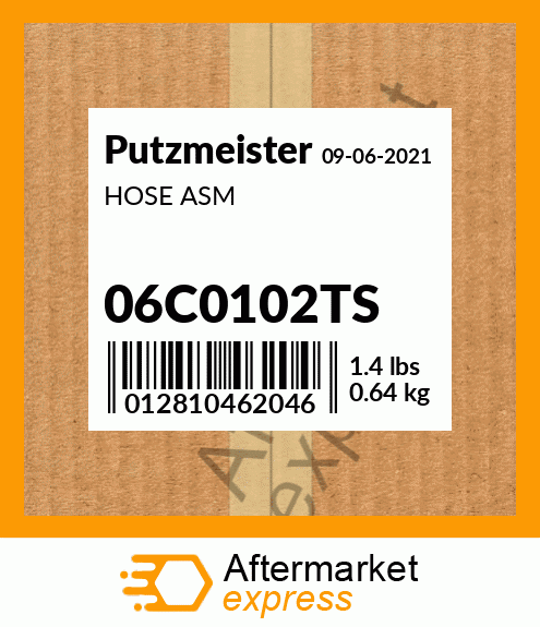 HOSE ASM 06C0102TS