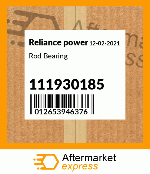 Rod Bearing 111930185