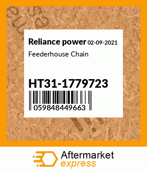 Feederhouse Chain HT31-1779723