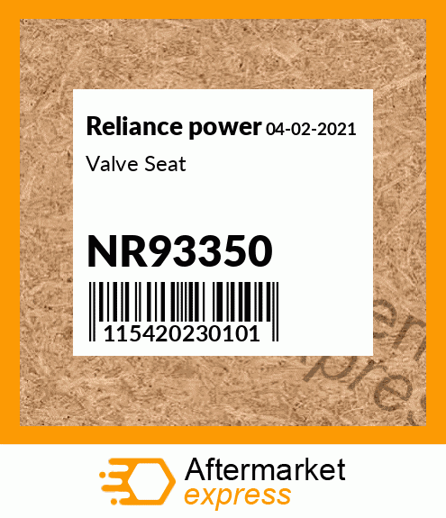 Valve Seat NR93350