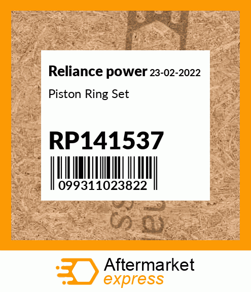 Piston Ring Set RP141537