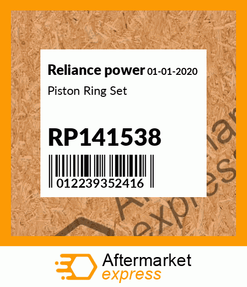 Piston Ring Set RP141538