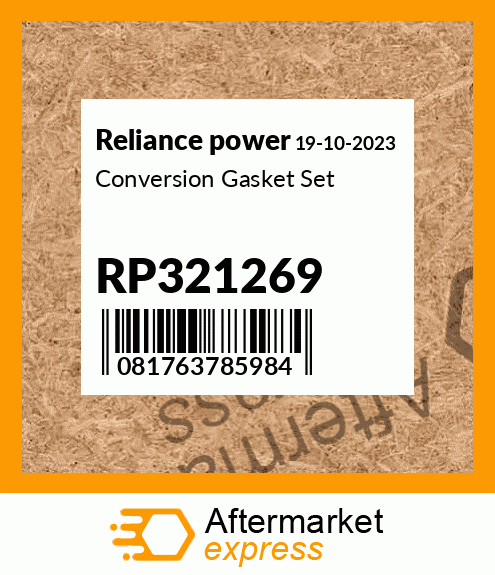 Conversion Gasket Set RP321269